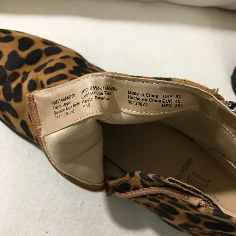 Cheetah Time & Tru Bootie's NWOT - Picture 7 of 9